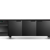 SKOPE BackBar CL.3.SSW - Three Solid Swing Door CounterLine Fridge
