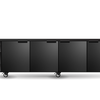 SKOPE BackBar CL.4.SSW - Four Solid Swing Door CounterLine Fridge