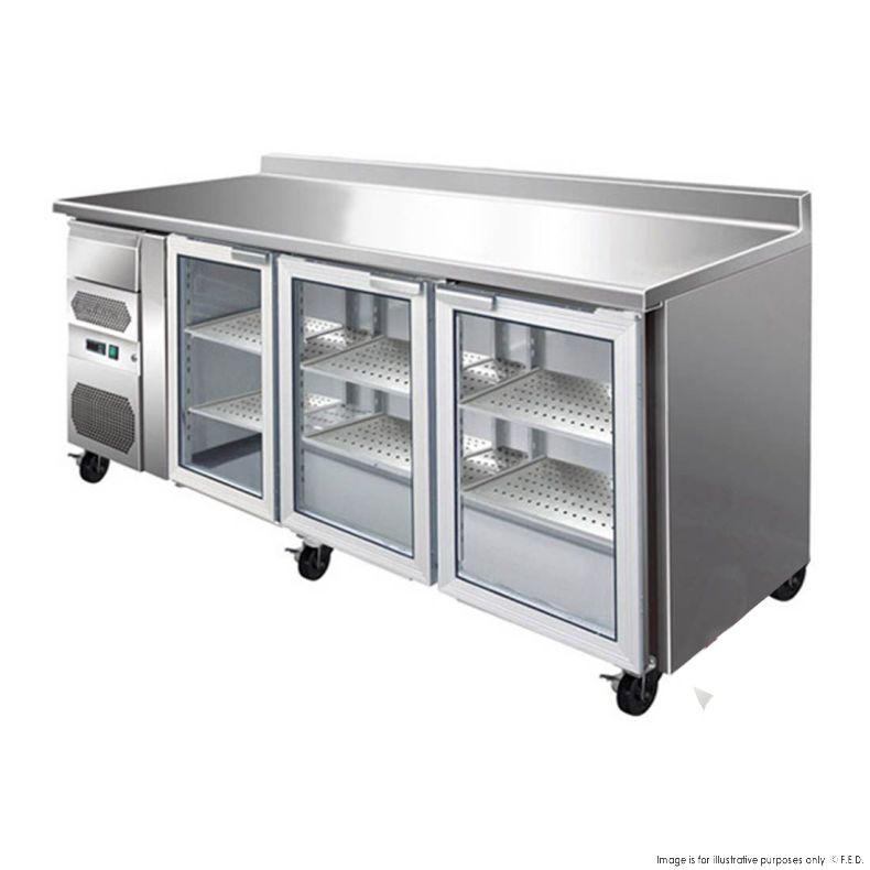 Thermaster CM20G - Three Door Bar Fridge