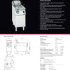 Giorik CPG926T - Single Tank Pasta Cooker