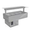 Culinaire CR.CWCF.U.GSF.6 - Under Counter Cold Well With Flat Glass Gantry
