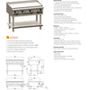 Luus CS-12P-T - Teppanyaki Grill