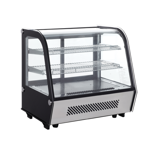 Exquisite CTC120 - Counter Top Curved Cold Food Display