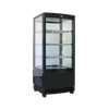 Exquisite CTD78 Black - Counter Top Cold Food Display