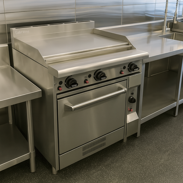 Caterware CW-GHPO-NG Griddle + Oven