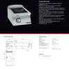 Giorik CW920TT - Induction Wok Burner