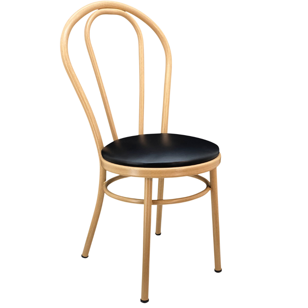 Café Solutions Cabaret Chair Timber Look with Cushion