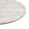 Round 80cm Super Matte Smart Top with Piatto Aluminium Table Base Dining Table