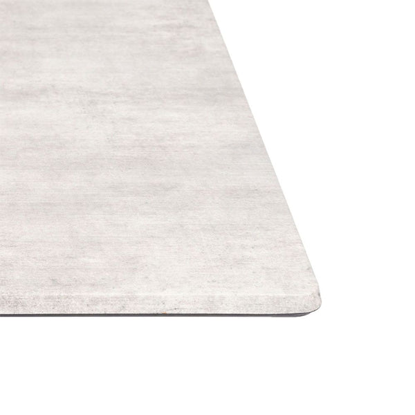 Square 60cm Super Matte Smart Top Complete Table with Piatto Base