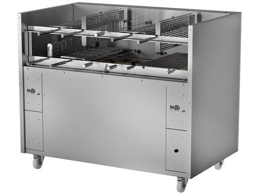 Scheer Proline Chicken Machine - 1800mm Charcoal Rotisserie