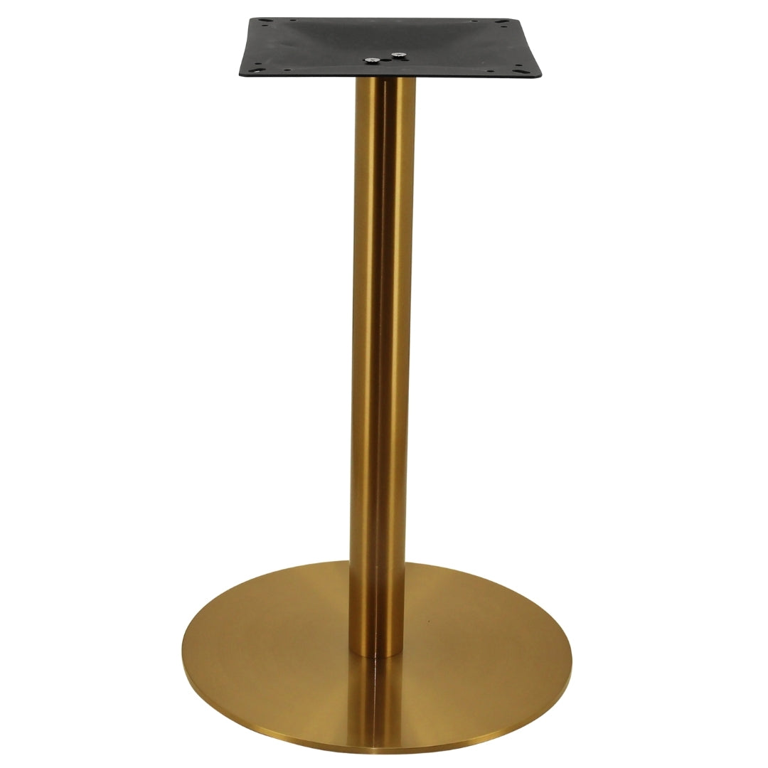 Café Solutions Circular Gold Table Base
