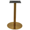 Café Solutions Circular Gold Table Base