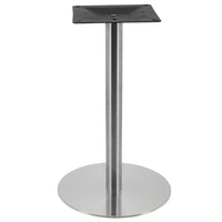 Café Solutions Circular Silver Table Base