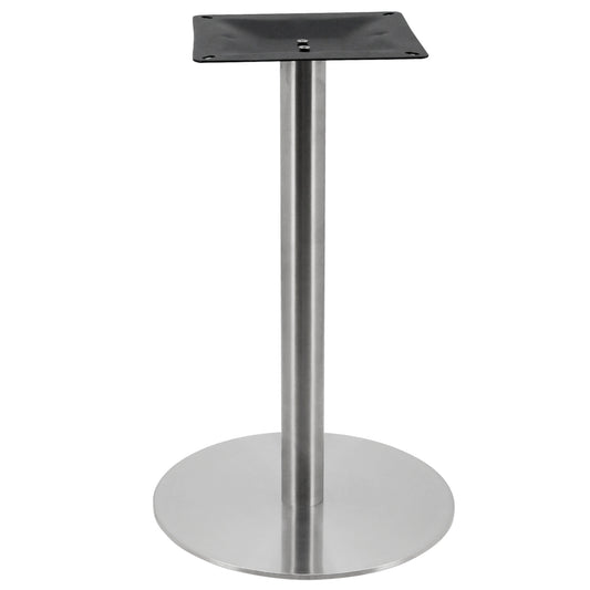 Café Solutions Circular Silver Table Base