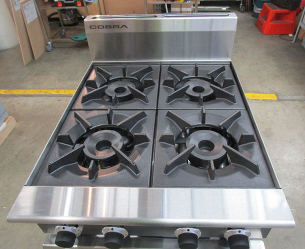 Cobra C6DF-L 4 Burner Gas Cooktop