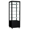 ICS PACIFIC Como 500 Black - Floor Standing Refrigerated Display