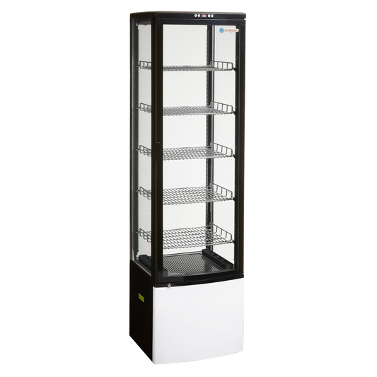 ICS Pacific Como Black RT280L/B - Floor Standing Refrigerated Display