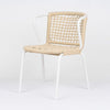 Como Stackable Rope Outdoor Arm Chair