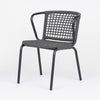 Como Stackable Rope Outdoor Arm Chair