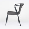 Como Stackable Rope Outdoor Arm Chair