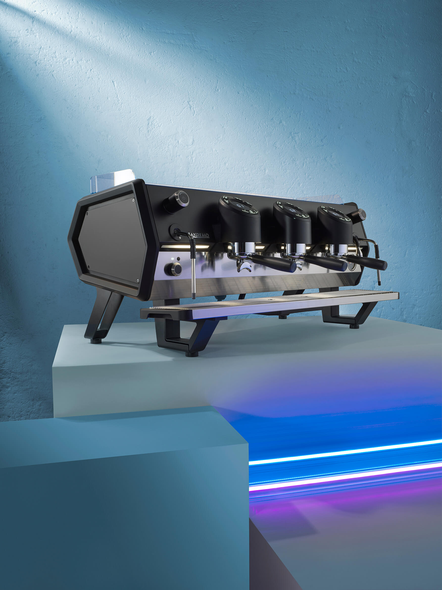 Sanremo D8 Tall - 3 Group Coffee Machine