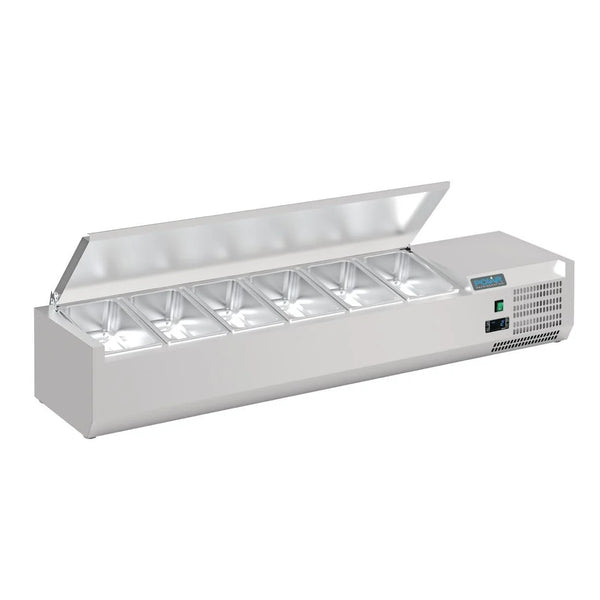 Polar DA680-A - Countertop Prep Fridge