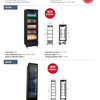 Exquisite DC150 - Upright Display Fridge