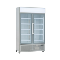 Exquisite DC880P White Two Door Upright Fridge