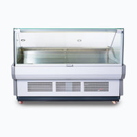 Bromic DD1875SG-NR - Square Glass Deli Display