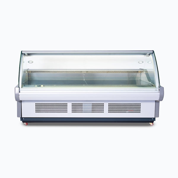 Bromic DD2500CG-NR - Curved Glass Deli Display