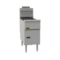 Anets 70AV SilverPLUS Natural Gas 4 Tube Fryer