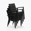 Bolero DL477 - Four Wicker Arm Chairs