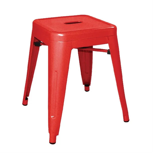 Bolero DL870 - Four Steel Bistro Low Stools