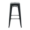 Bolero DL881 - Four Steel Bistro High Stools