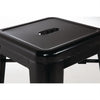 Bolero DL881 - Four Steel Bistro High Stools