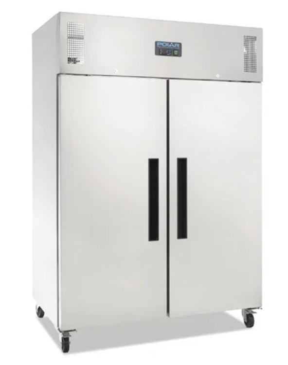 Polar DL895-A G-Series 2 Solid Door Upright Fridge