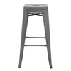 Bolero DM934 - Four Steel Bistro High Stools