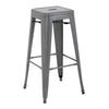 Bolero DM934 - Four Steel Bistro High Stools