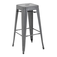 Bolero DM934 - Four Steel Bistro High Stools