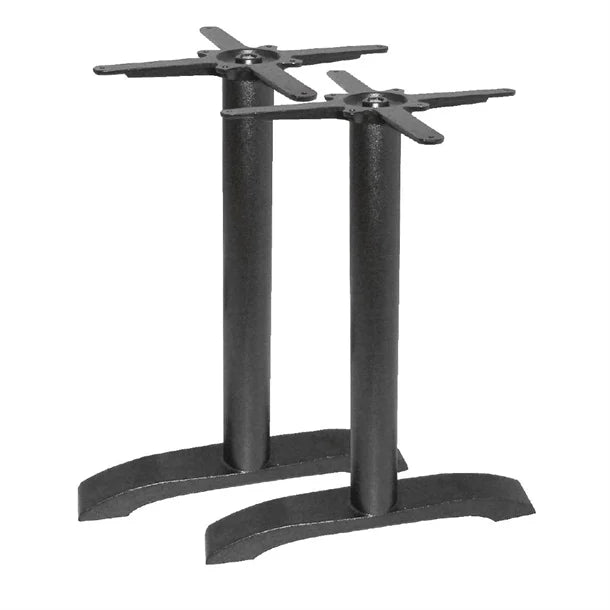 Bolero DN642 - Cast Iron Twin Leg Table Base