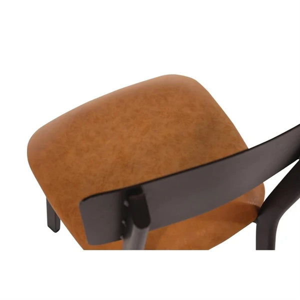 Bolero DR300 - Four Vintage Camel Side Chairs