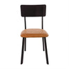Bolero DR300 - Four Vintage Camel Side Chairs