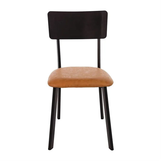 Bolero DR300 - Four Vintage Camel Side Chairs