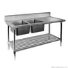 Modular Systems DSB6-1500L/A - Double Left Sink Bench