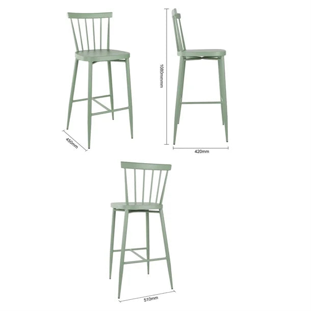 Bolero DX689 - Two Windsor Aluminium Stools
