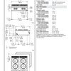 Electrolux Professional 700XP E7ECEH4R00 - Four Hob Electric Cook Top