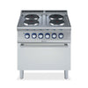 Electrolux Professional 700XP E7ECEH4RE0 - Two Hob Electric Range Oven