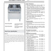 Electrolux Professional 700XP E7ECEH4RE0 - Two Hob Electric Range Oven