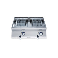 Electrolux Professional 700XP E7FREH2E00 - Double Pan Electric Fryer