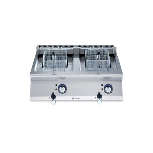 Electrolux Professional 700XP E7FREH2E00 - Double Pan Electric Fryer